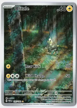 Pokemon *Blitzle X1 Illustration Rare* (NM) 195/182 SV04: Paradox Rift - Image 1