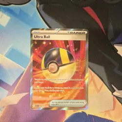 Pokemon Ultra Ball 264/217 ASC Secret Rare Trainer Item Foil 2026 - Image 2