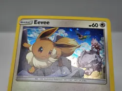 Pokemon Eevee SM235 Black Star Promo Holo MP sc - Image 2