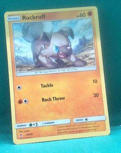 Pokemon TCG SM Trainer Kit: Lycanroc & Alolan Raichu Rockruff (#29) 29/30 - Image 1