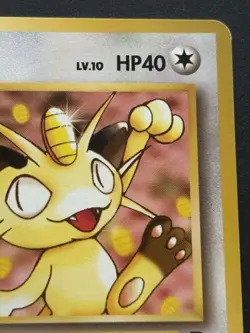 Pokemon card Meowth LV.10 NO.052 Pokemon TCG 1996 Japanese Common Nintendo - Image 3