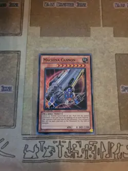 YUGIOH MACHINA CANNON PRC1-EN011 SUPER 1ST EDITION NM - Image 1