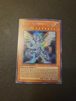 Yugioh - Galaxy-Eyes Photon Dragon CT08-EN003 Limited Secret Rare - Image 1