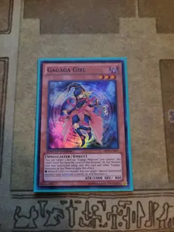 YUGIOH GAGAGA GIRL ABYR-ENSE1 SUPER LIMITED ED NM - Image 1