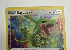 Pokemon Card TCG - Rayquaza 138/185 Amazing Rare Vivid Voltage “Near Mint” - Image 2