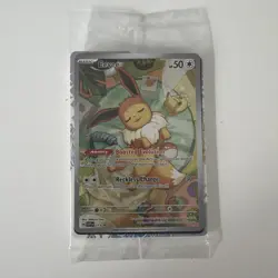 Pokemon Eevee SVP 173 Prismatic Evolutions Promo TCG Holo Card NM Sealed - Image 1