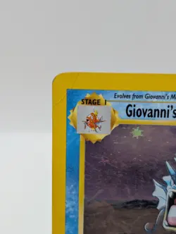 GIOVANNI'S GYARADOS - 5/132 - Gym Challenge - Holo - Pokemon Card - HP - Image 3