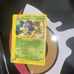 Weezing 70/165 Rare Expedition Non Holo Pokemon Card - Image 4