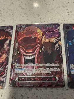 Five Elders Alt Art Red Text Set Carrying on His Will One Piece Card Japanese - Image 3