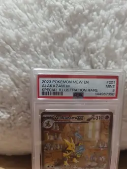 Pokemon TCG Alakazam EX Scarlet & Violet 151 Card 201/165 SIR English PSA 9📈💥 - Image 2