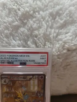 Pokemon TCG Alakazam EX Scarlet & Violet 151 Card 201/165 SIR English PSA 9📈💥 - Image 3