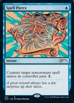 MTG - Spell Pierce - Secret Lair - Light Play - Normal - Image 1