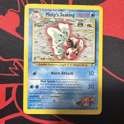 (NM) Misty's Seaking 55/132 Gym Heroes Pokemon Card TCG - Image 1
