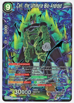 Cell The Ultimate Bio-Android BT17-049 SR Dragon Ball Super Card - Image 1