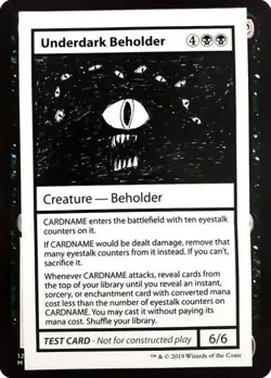 MTG - Underdark Beholder (No PW Symbol) - - Light Play - Normal - Image 1