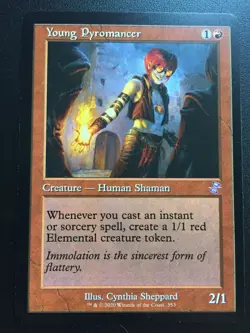 Young Pyromancer - Time Spiral Remastered - Mint/Near Mint - MTG Magic - Image 1