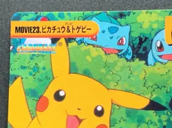 Pikachu & Togepi MOVIE23. Pokemon Carddass Anime collection Japanese RARE - Image 2