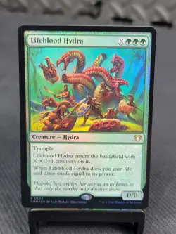 Magic The Gathering - Commander Masters - Lifeblood Hydra - FOIL - Image 1