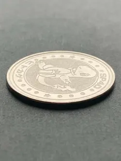 Charmander SP40 Medal Coin Meiji Juice Pokemon Japanese Pokemon NINTENDO Rare - Image 3
