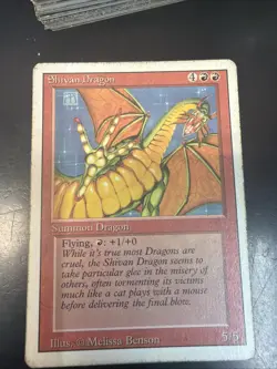 Shivan Dragon MTG Core Revised Edition - Image 1