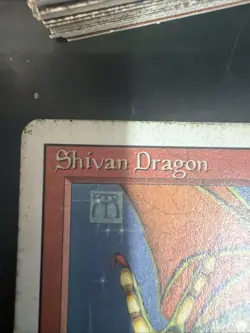 Shivan Dragon MTG Core Revised Edition - Image 2