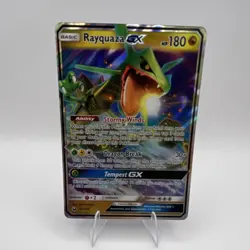 Rayquaza GX Ultra Rare Holo SM-Celestial Storm 109/168 Pokemon English - Image 1