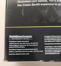 Pokemon Crown Zenith Shiny Zacian Premium Figure Collection Box 11 Booster Packs - Image 5
