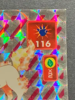Ponyta 170 Pokemon Sticker Seal Japanese Amada 1996 Holo NINTENDO RARE - Image 3