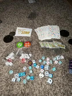 Pokemon Lot Coins, Dice, Markers, Energy, Vstar, Dividers Must See - Image 3