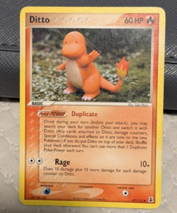 Pokemon Delta Species Ditto (Charmander) 61/113 Heavily Played - Image 1