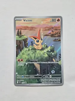 Pokemon TCG Victini SVP 208 Black Star Promo Card - Image 1