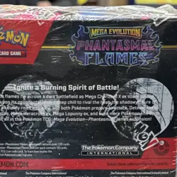 Pokemon Mega Evolution Phantasmal Flames Trading Card Game TCG Sealed Box - Image 3