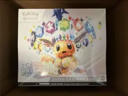 Pokemon TCG Prismatic Evolutions Elite Trainer Box Promo Booster Eevee - Image 1