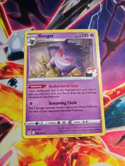 Pokemon TCG Gengar Prize Pack 066/196 LP - Image 1