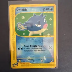 POKEMON QWILFISH 127/165 EXPEDITION BASE SET COMMON - Image 1