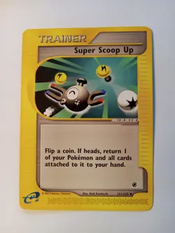 Super Scoop Up 151/165 Expedition Pokemon Trainer NM Free Shipping!! - Image 1