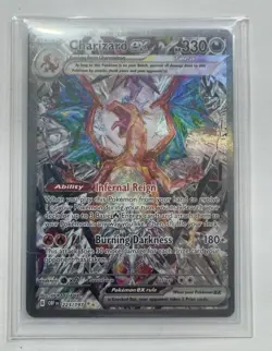 Pokemon TCG Charizard EX Holo Obsidian Flames Sir 223/197 Near Mint - Image 1