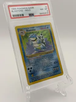 1999 Pokemon Base Set Blastoise Holo #2/102 – PSA 8 (NM-MT) - Image 2