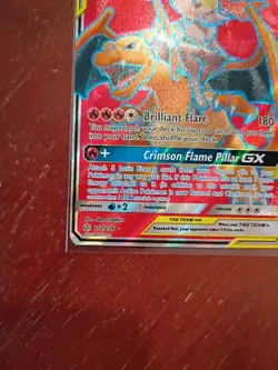 Charizard & Braixen GX Tag Team 2019 Pokemon Sun Moon Cosmic Eclipse #212/236 - Image 5