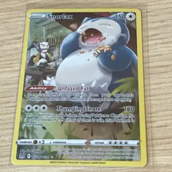 Pokemon Snorlax Ultra Rare TG10/30 Lost Origin Trainer Gallery 150HP Holo Eng - Image 1