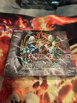 Yu-Gi-Oh! TCG: 25th Anniversary Metal Raiders Booster Box 24 Packs Sealed - Image 1