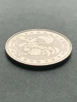 Growlithe SP35 Medal Coin Meiji Juice Pokemon Japanese Pokemon NINTENDO Rare - Image 3
