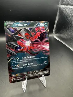 Yveltal EX 053/088 FULL WIDTH CRIMP ERROR HOLO MISPRINT Pokemon Card RARE - Image 2