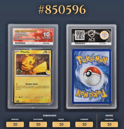 Pikachu 051/162 30th Anniversary Stamped 2026 Pokemon Day Promo - ACE 10 Perfect - Image 1