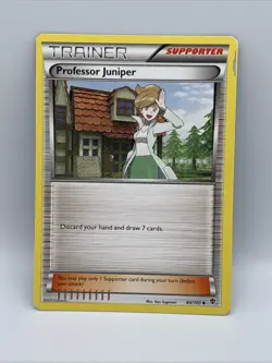 Professor Juniper - Pokemon TCG - LP - Uncommon - Plasma Blast - 84/101 - Image 1