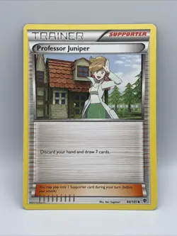 Professor Juniper - Pokemon TCG - LP - Uncommon - Plasma Blast - 84/101 - Image 2