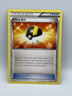90/101 Ultra Ball Uncommon: Pokemon Trading Card Game BW-10 Plasma Blast - Image 1