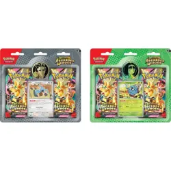 Pokemon TCG Ascended Heroes 2-Pack Blisters: Erika and Larry (One of Each) - Image 1