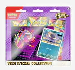 Pokemon Ascended Heroes Tech Sticker Collection Pack - Image 1