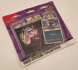 Pokemon TCG Mega Evolution ASCENDED HEROES Tech Sticker Collection Gastly 3-pack - Image 1
